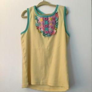 Matilda Jane yellow tank top